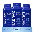 Harry's Men's Body Wash - Stone - (3 Pack) 18 fl oz - Shower Gel for Men - No Parabens, Sulfates, or Dyes