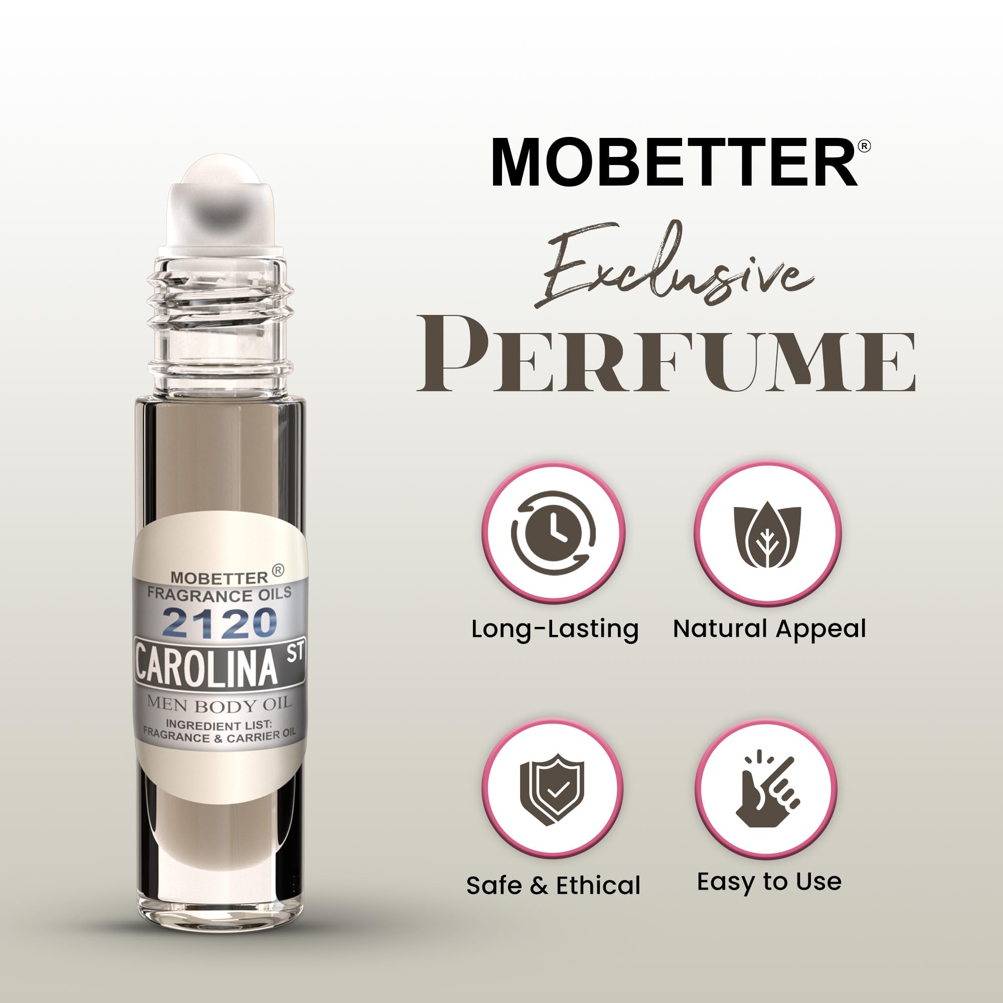 MOBETTER FRAGRANCE OILS 2120 Carolina Street Men Perfume Body Oil