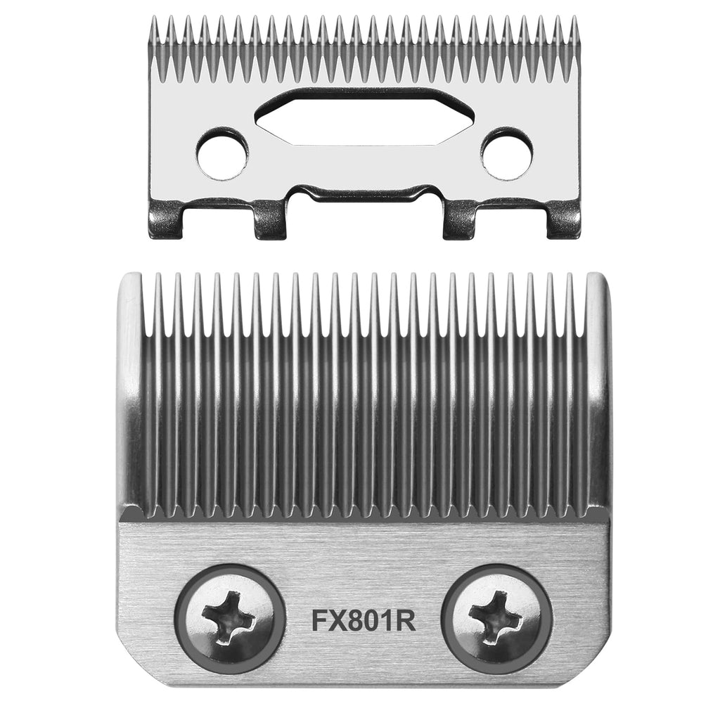 Manxrtod FX802G Replacement Blades Compatible with FX870/FXF880/FX810/FX825/FX673N Clippers, DLC Replacement Taper Blades for BaByli*s* Clipper Blades, Gold