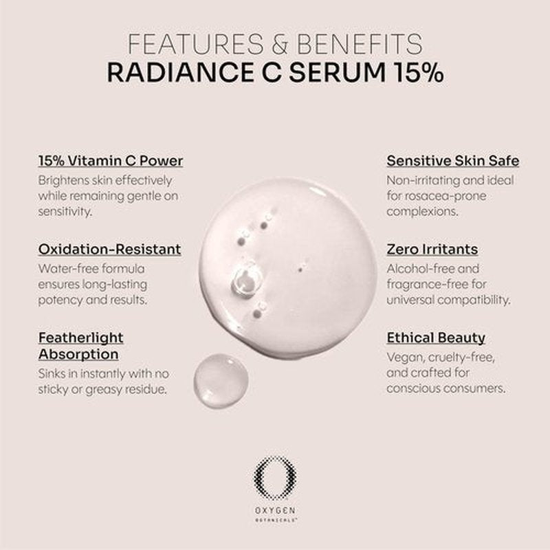 Oxygen Botanicals Skin care & Facial care Products, Moistrizing, Anti Aging (Radiance C Serum)