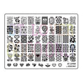 Gogoonly Nail Art Stamp Plate Collection St. Lover - Huge Size Stamping Image Plates Manicure Nail Designs DIY-BH000482