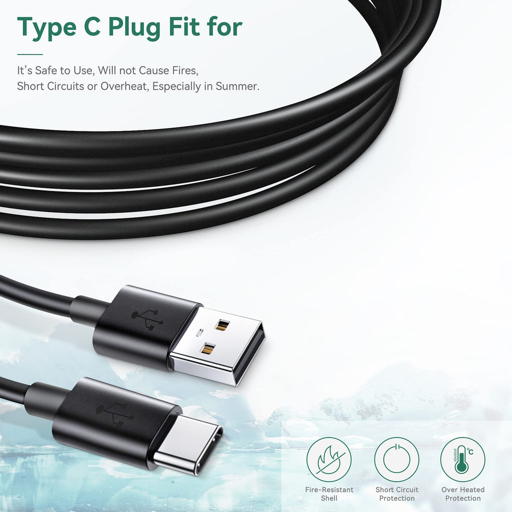 FITE ON Portable Blender USB Charging Cable Cord Compatible with Ninja BC155PS BC151BK BC151CR BC151NV BC151EM BC151PR BC151WH Portable Blender