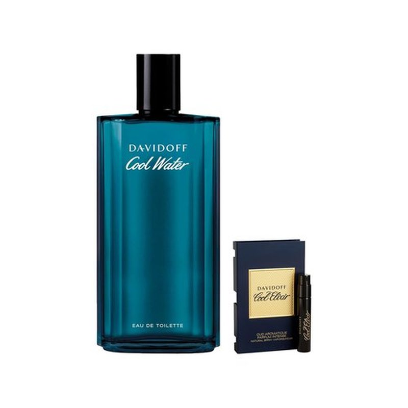 Davidoff Cool Water Eau de Toilette | Aromatic Men's Cologne with Coriander, Mint & Lavender - Long Lasting Fragrance