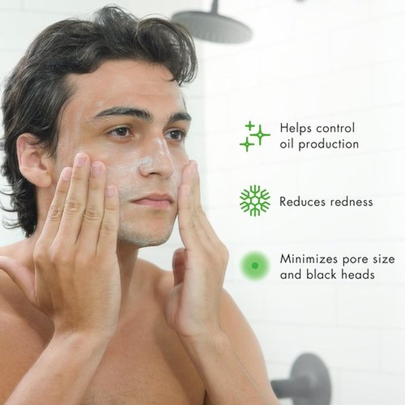 Tiege Hanley Salicylic Acid Cleanser - Gentle Deep-Cleansing Face Wash for Acne-Prone Skin | 2.5 FL Oz