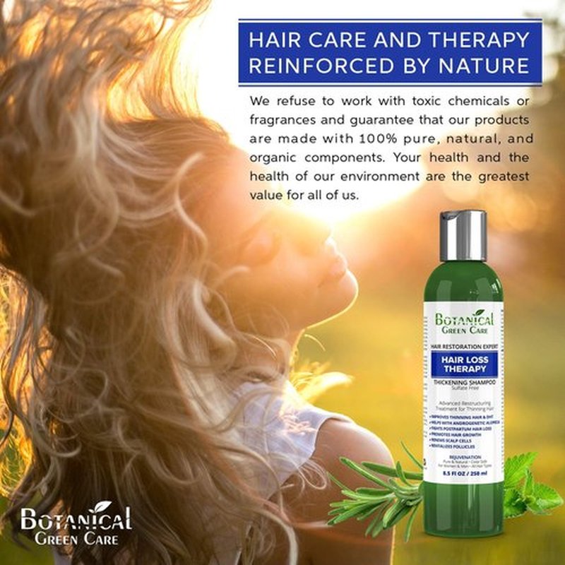 Skiennix Hair Loss Therapy Shampoo - Strengthening & Volumizing, Sulfate-Free, DHT Blocker, Color Safe