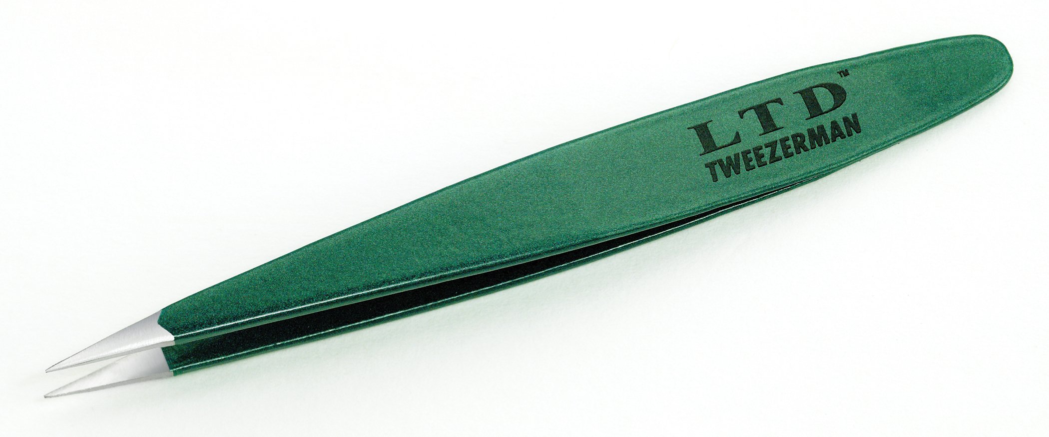 Tweezerman Point Tweezer, Green, 1.172 Ounce