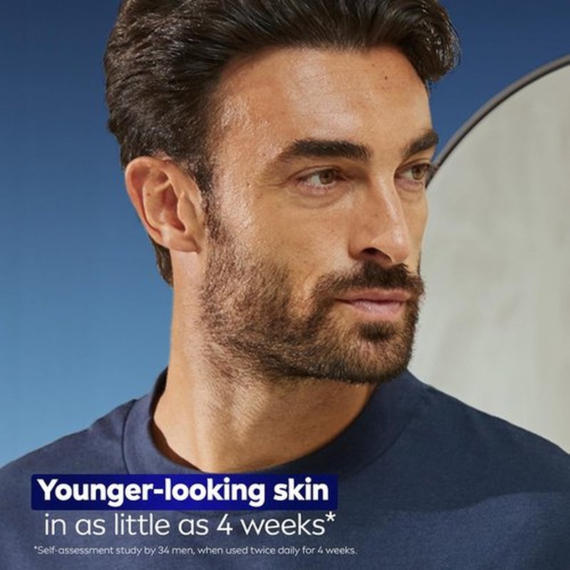 NIVEA MEN Age Defense Face Serum - Reduces Dark Spots & Fine Lines with Thiamidol & Hyaluronic Acid | 1 Fl Oz