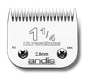 Andis 65690 UltraEdge Carbon-Infused Steel Clipper Blade, Size 1 1/4, 7/64-Inch Cut Length