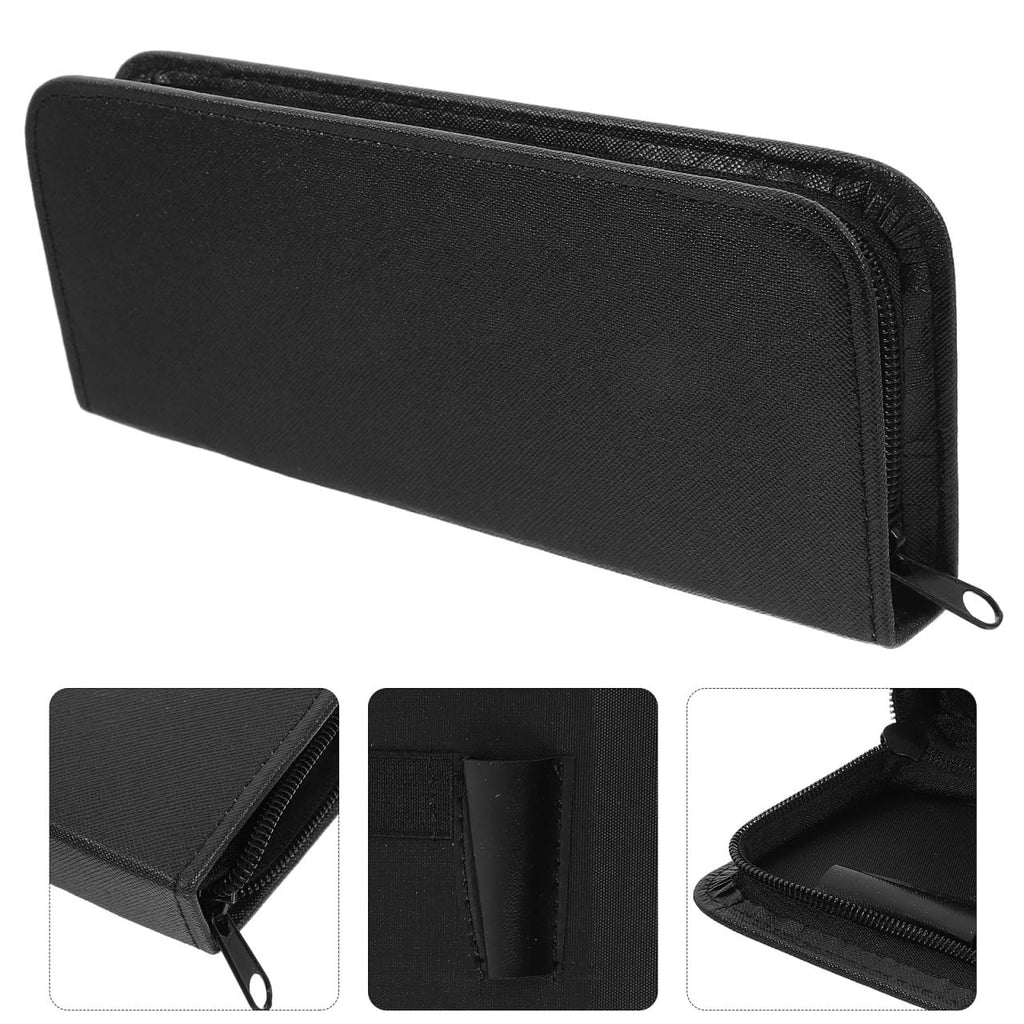 Hair Storage Bag Carrier Bag Zipper Case for Salon Barber and Home Use Portable Hairdressing Scissor Pouch 8.66 X 3.34 X 1.18 in