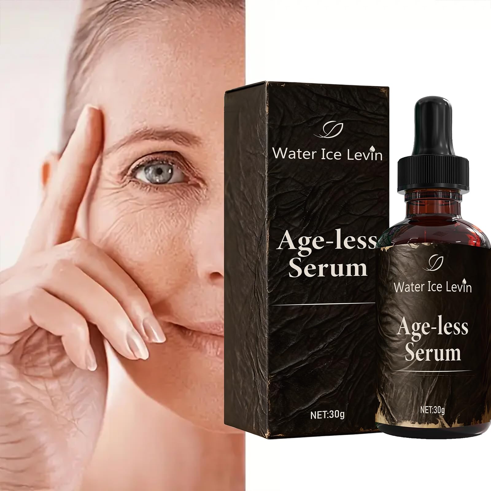 2PCS Age-less Serum, Wrinkles removal oil, Anti-Aging Face Serum Intensely Firms Skin, Daily Moisturizing Treatment for Mature Skin, Smoothes Wrinkles and Fine Lines