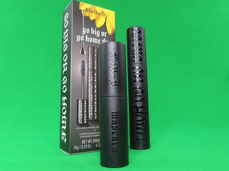 KVD Vegan Beauty Go Big or Go Home Mascara Set - Volumizing Formula for Bold Lashes | 2-Pack