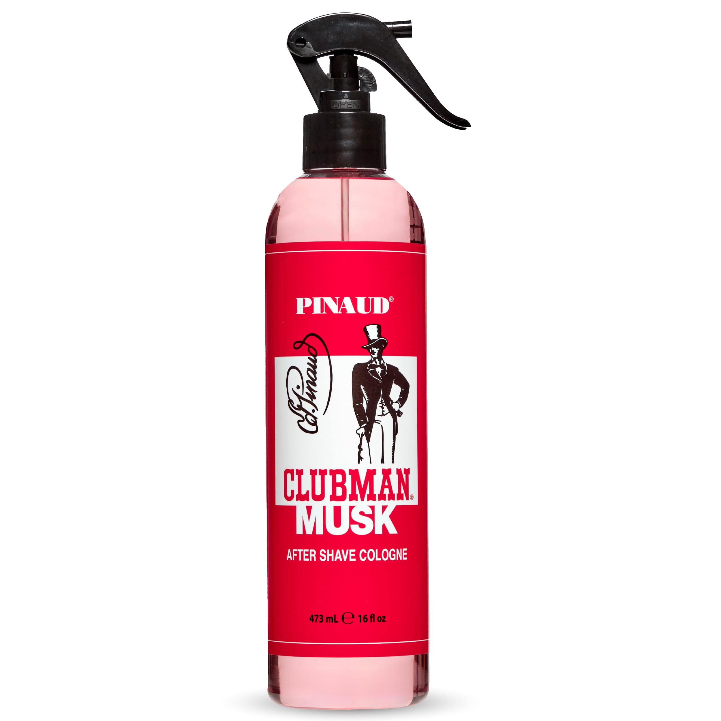 Clubman Musk After Shave Cologne Spray - Classic Fragrance Aftershave for Men, 16 fl oz