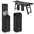 BOHEMIABY Upgraded Grill Tool Storage Caddy, Hollow Design - Automatic Drainage, Storage and Grilling in One, 20 X 6 X 6 Grill Utensil Storage Holder for Barbecue Restaurant, Family, Camping