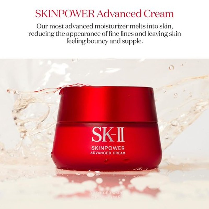 SK-II SKINPOWER Face Moisturizer - Anti-Aging Cream to Reduce Fine Lines & Improve Firmness - Hydrating Formula (2.7 oz)