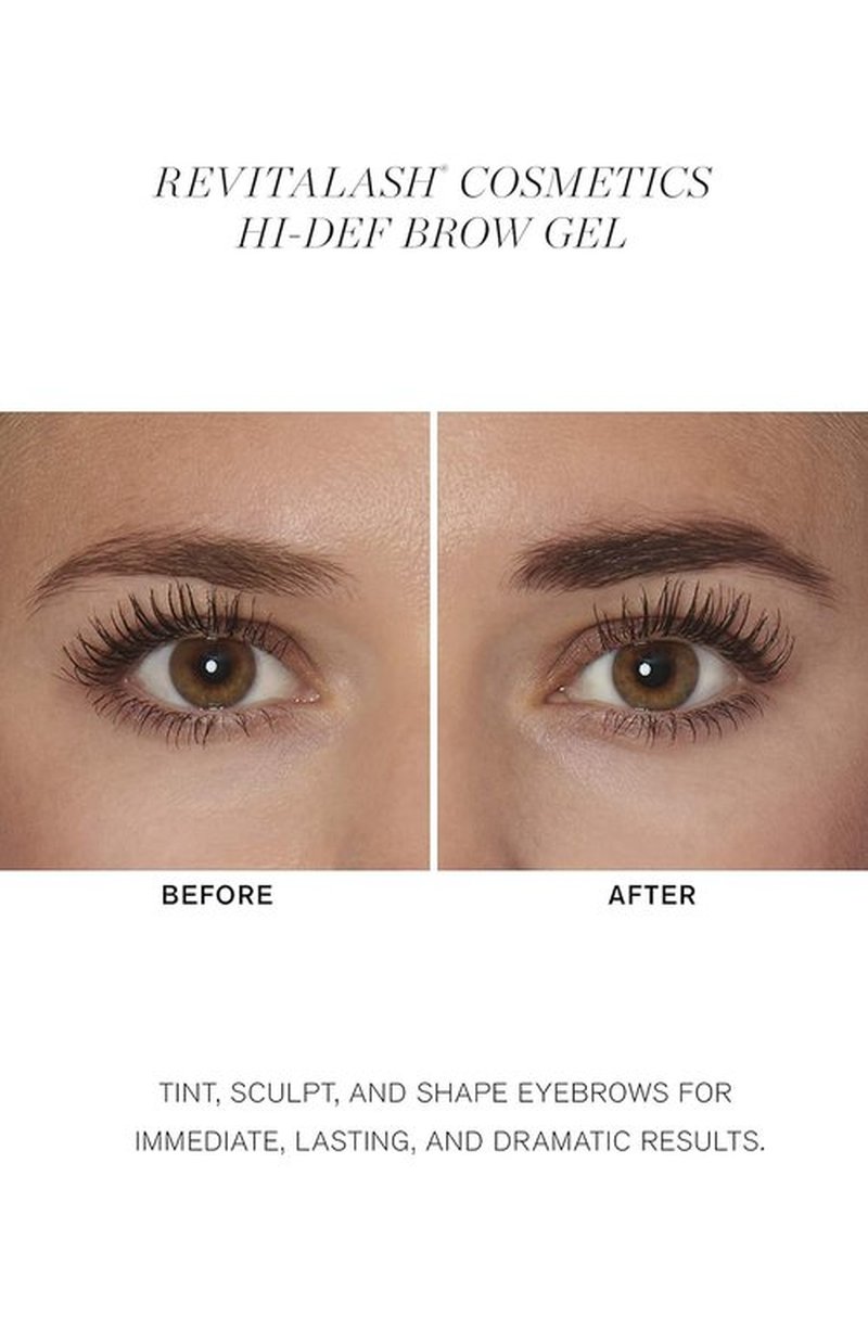 RevitaLash Cosmetics Hi-Def Brow Gel - Hypoallergenic & Cruelty-Free Formula for Perfect Brows