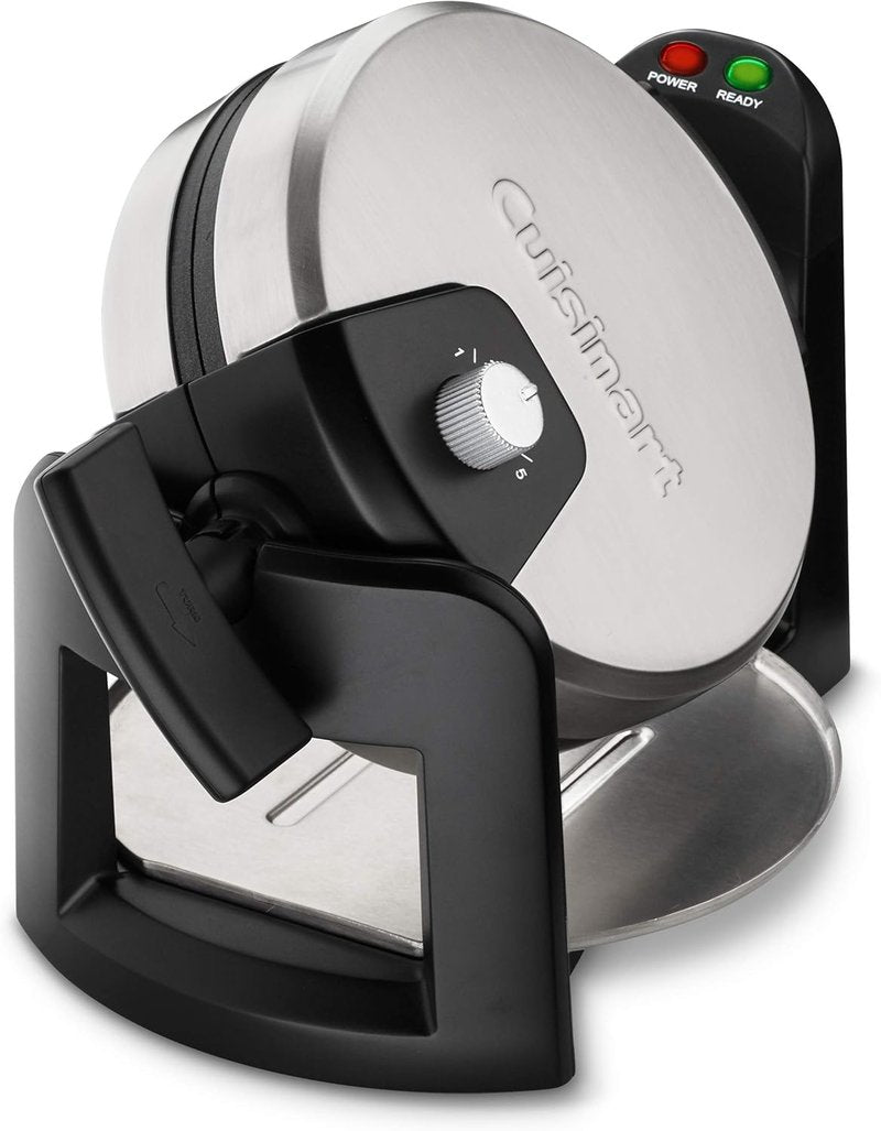Cuisinart Belgian Waffle Maker - 1" Thick Round Waffles | Perfect for Breakfast Delights