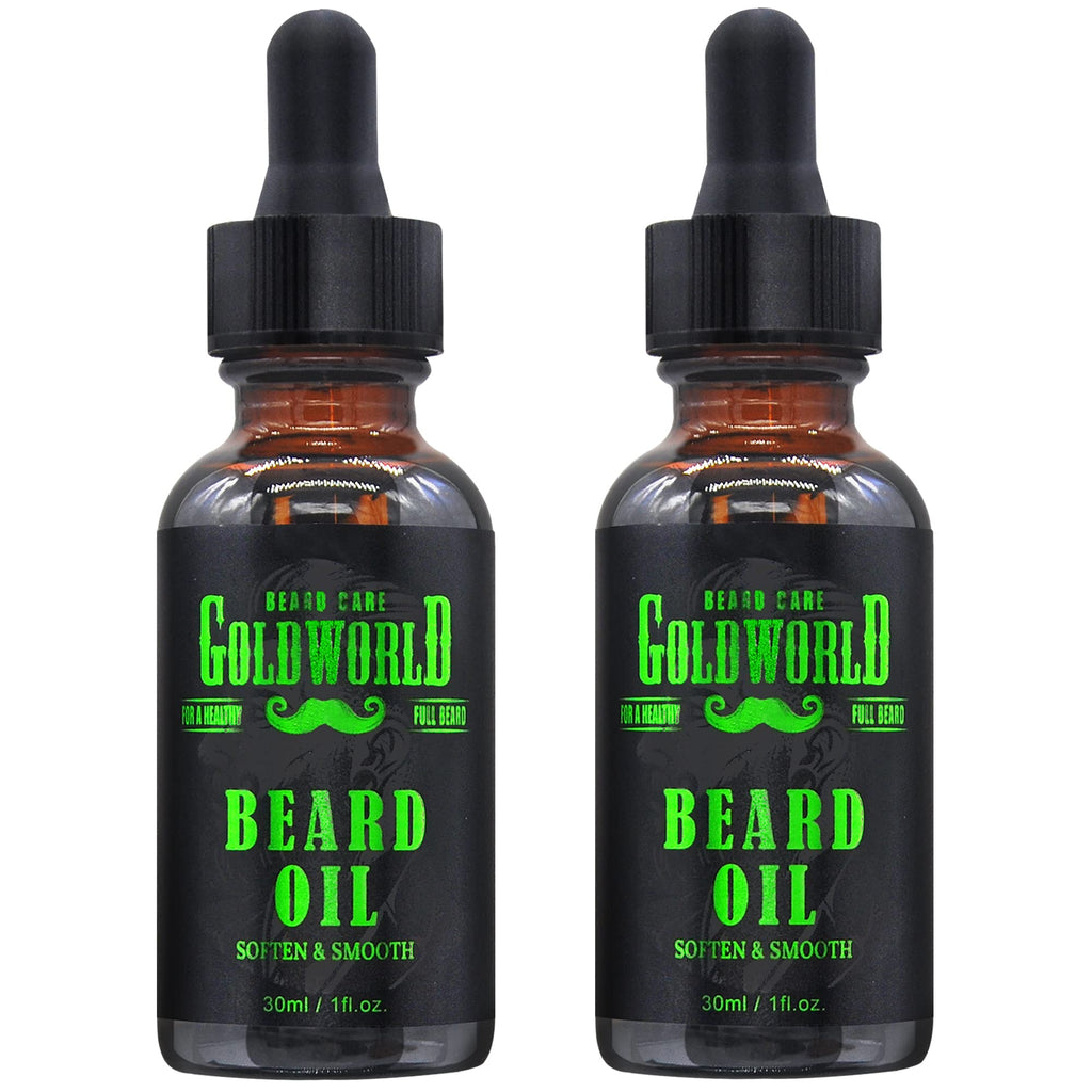 GoldWorld Beard Oil for Beard Grooming,Beard Care,Unique Chrismast Stocking Stuffers Birthday Fathers Gifts for Men Him Dad