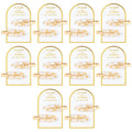 Aileam 20PCS Bridesmaid Hair Clips, Creaseless Glitter Hair Clips for Bride Women Girls, Perfect Bridal Hairstyle Accessories