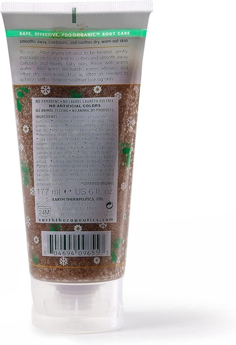 Tea Tree Oil Foot Scrub - Refreshing Cooling Formula | 6 Fl. Oz. for Soft, Smooth Feet