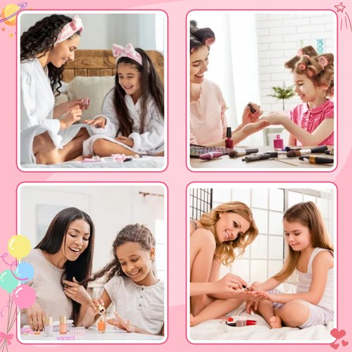 Misssix 78 Pcs Press on Nails for Kids, 3 Pack Kid Fake Nail Kit Cute Press on Nails, Old Colorful Flower Glue On Nails Stick On Nails for Girls 8-12 Years