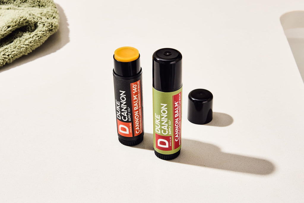 Duke Cannon Supply Co. Lip Balm for Men - Blood Orange - Tactical Lip Balm for Men,long-lasting sun protection - SPF 30, 0.56 oz