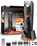 Body Hair Trimmer for Men Type-C Rechargeable Pubic Hair Trimmer LED Light