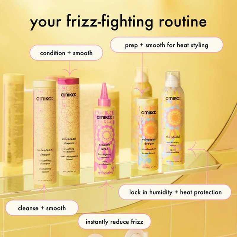 amika the shield anti-humidity spray, 2.5oz