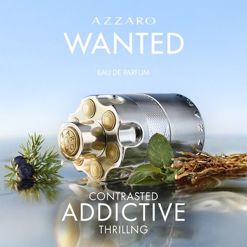 Azzaro Wanted Eau de Parfum - Intense Men's Cologne with Woody & Spicy Notes - Long-Lasting Fragrance