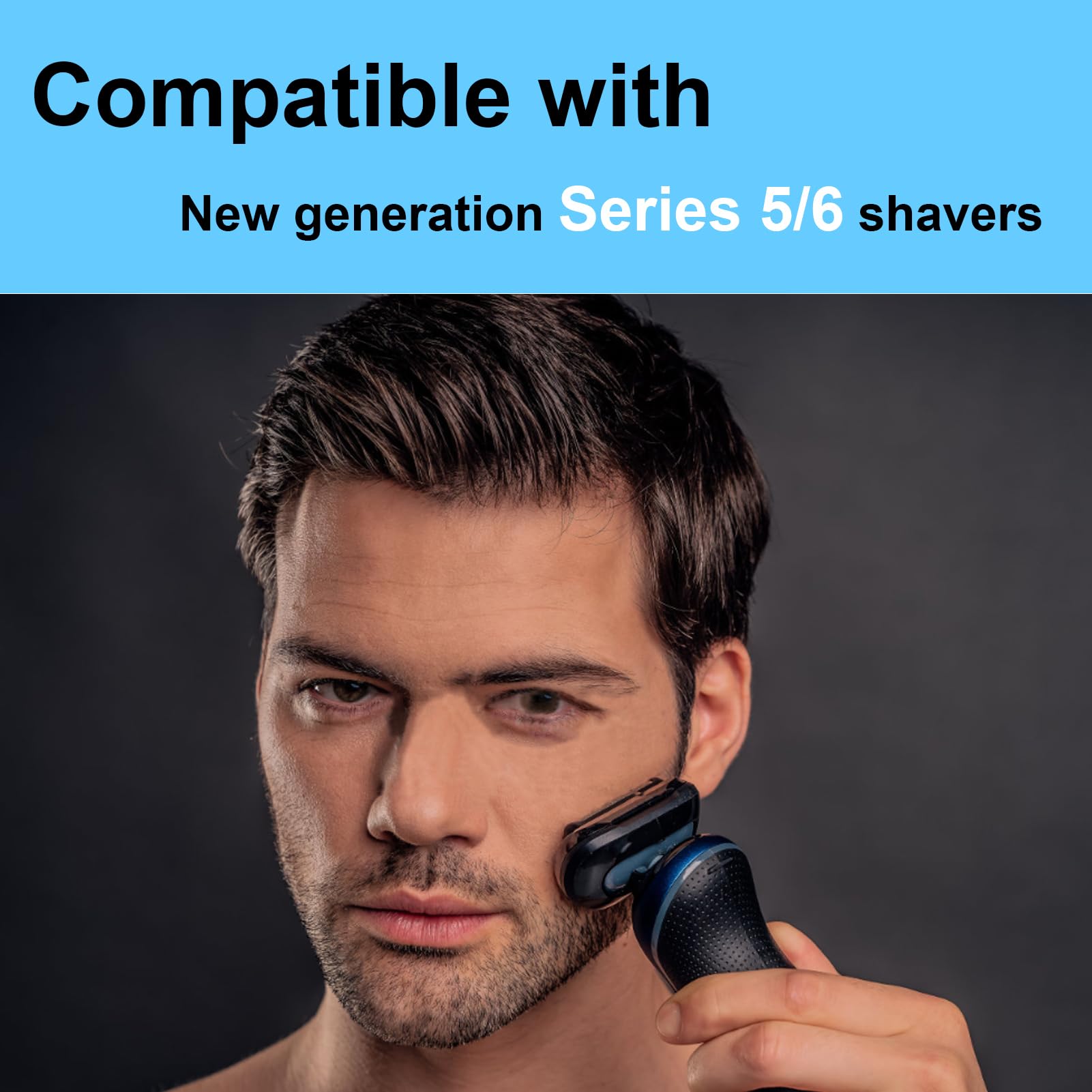 Series 5/6 53B Replacement Head for Braun Electric Foil Shaver, 1 Count