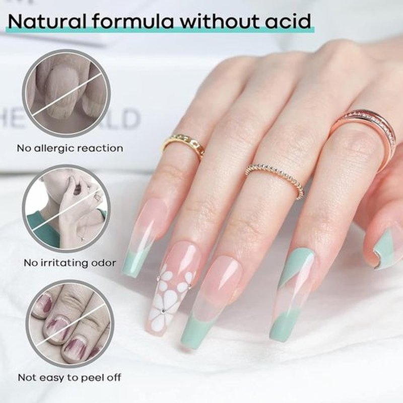 Modelones Nail Dehydrator - 15 ml Acid-Free Prep for Acrylic & Gel Nails | HEMA-Free Primer Bonder