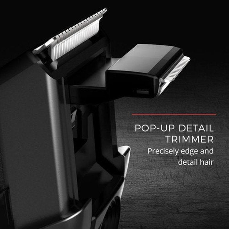 Remington Barba Beard Trimmer - Cordless Groomer with Ceramic Blades, 9 Length Settings & Rechargeable Battery