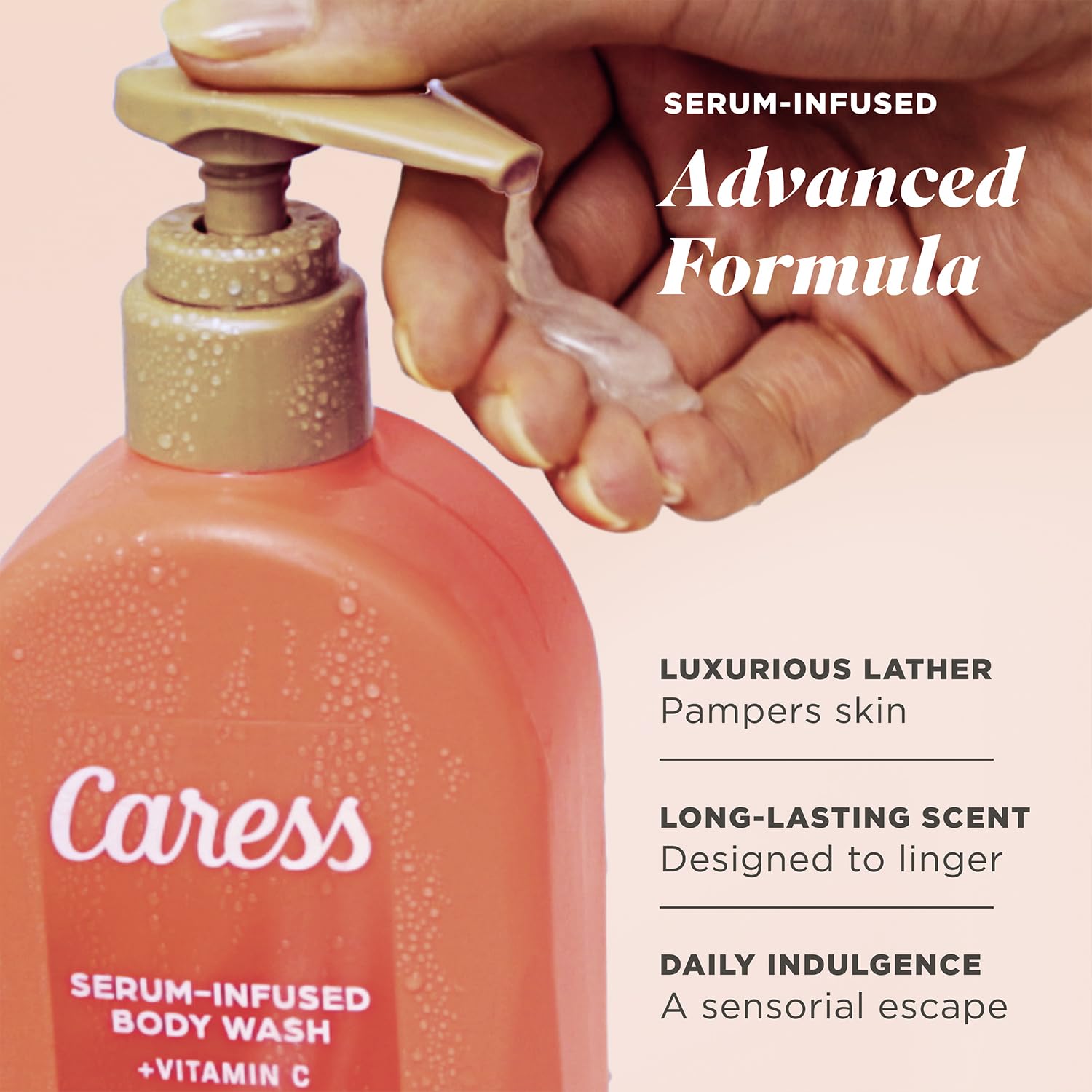 Caress Body Wash Creamy Vanilla Blossom & Creamy Guava Nectar Variety 2-Pack – Moisturizing Body Washes with Long-Lasting Fragrances, Self-Care Gifts for Women, 20 Oz Ea