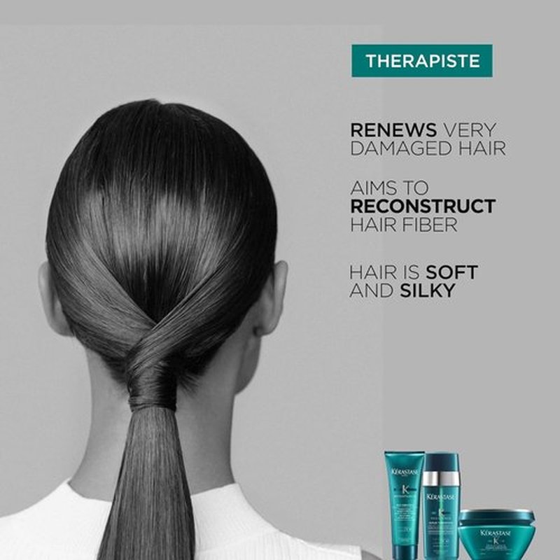 Kerastase Resistance Bain Therapist Balm-In Shampoo - Fiber Quality Renewal Care, 15 Ounces