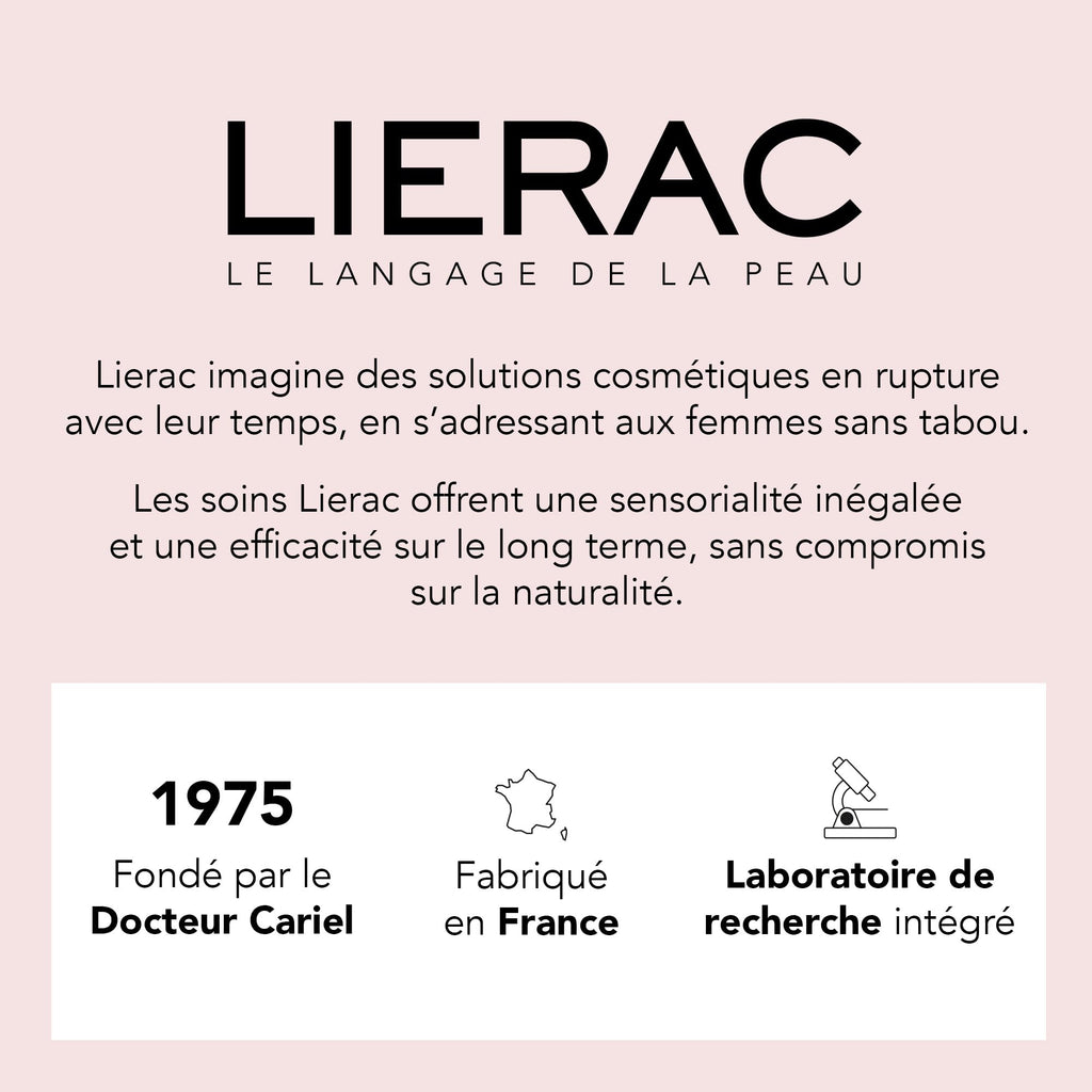 Lierac Under Eye Cream for Dark Circles - Firming with Gentian and Niacinamide, Tightens & Smoothes Wrinkles, Reduces Puffiness and Bags, Balm Texture, 20ml