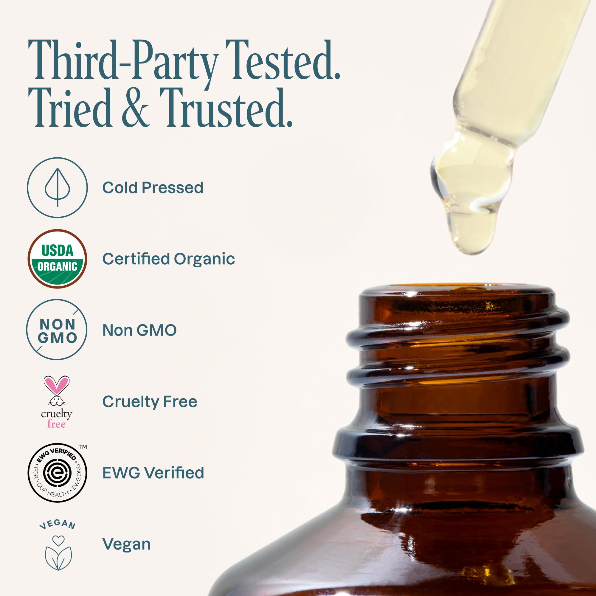 Cliganic Organic Sweet Almond Oil, 100% Pure (8oz) - for Skin & Hair, Nourishing Carrier Oil for Face & Body