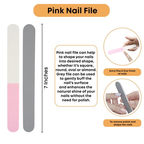 Stellmacher Toenail Clippers, Professional Nail Care Kit with Stainless Steel Nail Clipper, 4 Pieces Manicure & Pedicure Kit for Men and Women, Mens Grooming Kit