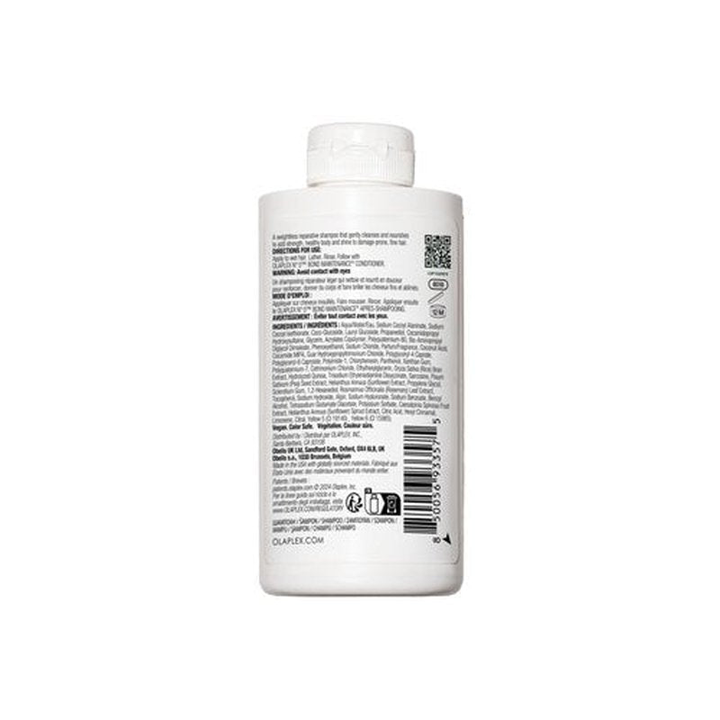 Olaplex Nº. 4 FINE Bond Maintenance Shampoo: Volumize & Strengthen | Gently Cleanse & Non Stripping | For Coily, Curly, Straight, and Wavy, 250 mL / 8.5 Fl Oz