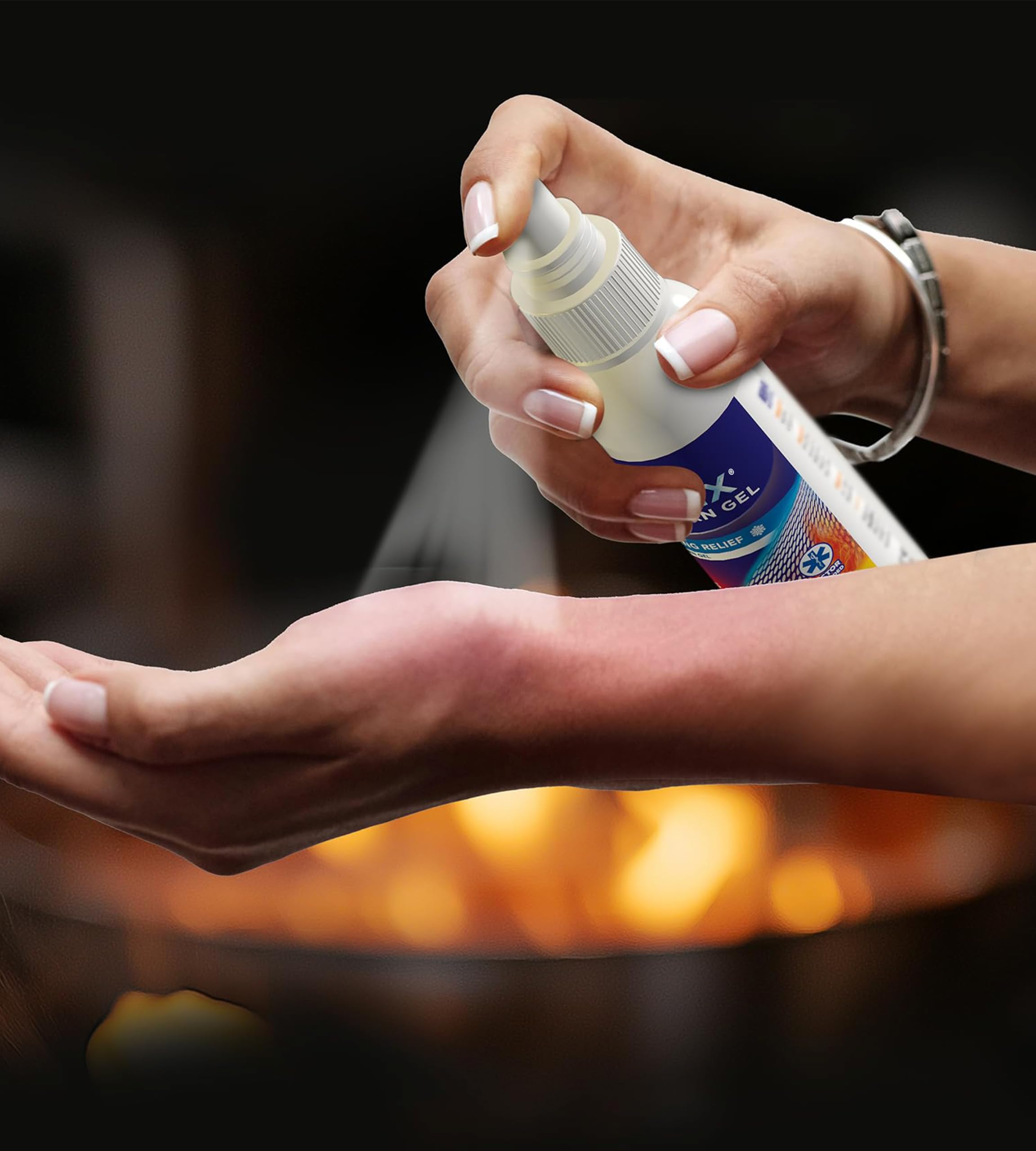 BurnFix® Hydrogel Burn Spray – 120 ml Instant Cooling Relief for 1st & 2nd Degree Burns, Sunburns & Scalds | Doctor-Recommended Moisturizing First Aid Essential for Kids & Adults