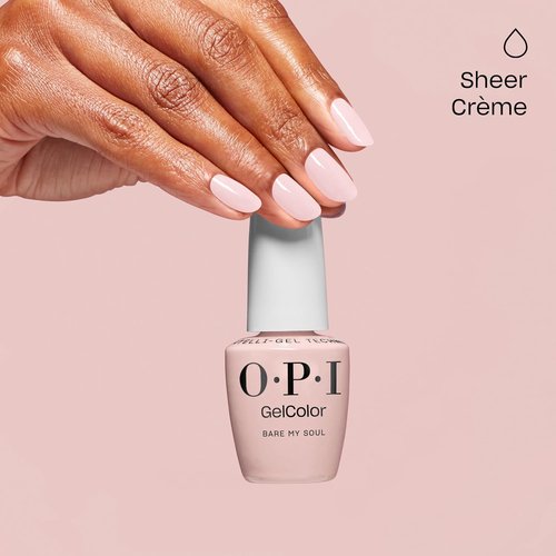 OPI GelColor Gel Nail Polish - Nude & Brown Shades | Salon-Quality Shine, Long-Lasting Wear | 0.5 Fl Oz