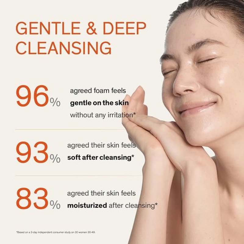 Sulwhasoo Gentle Cleansing Foam - Hydrating Korean Face Wash for All Skin Types | 6.76 fl. oz.