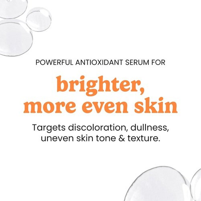 Timeless Skin Care Vitamin C Serum - Brightening & Hydrating Formula for All Skin Types - 1 oz