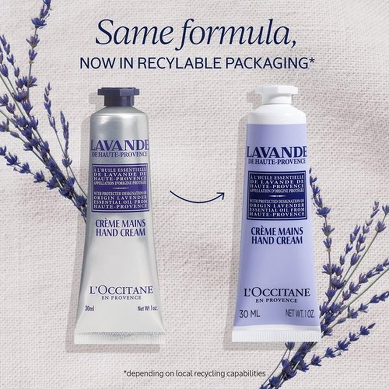 L'OCCITANE Lavender Hand Cream - Best-Selling Moisturizer for Soft, Hydrated Skin