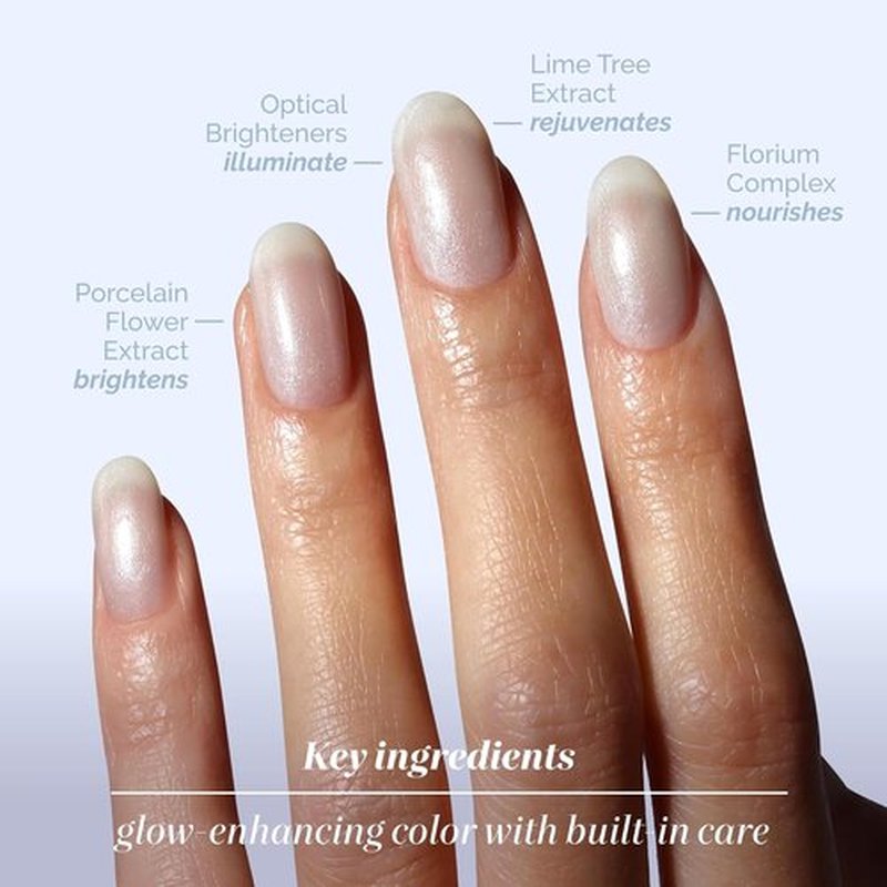 LONDONTOWN Illuminating Nail Concealer - Brightening Nail Polish & Strengthener for Discolored Nails | 0.4 Fl Oz