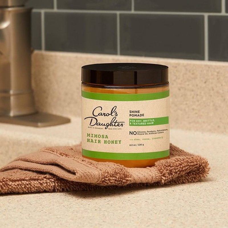 Carol's Daughter Mimosa Hair Honey Shine Pomade - Nourishing Shea Butter & Rosemary Oil, 8 Fl Oz