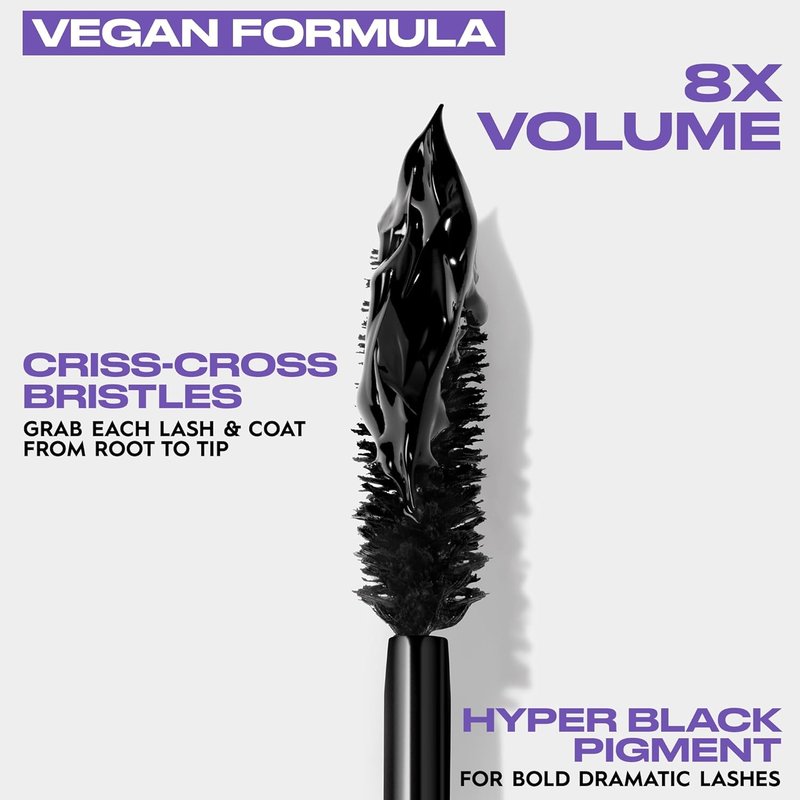 Urban Decay Perversion Volumizing Mascara - Black, Lengthening & Smudge-Resistant, 16HR Wear, Vegan Formula