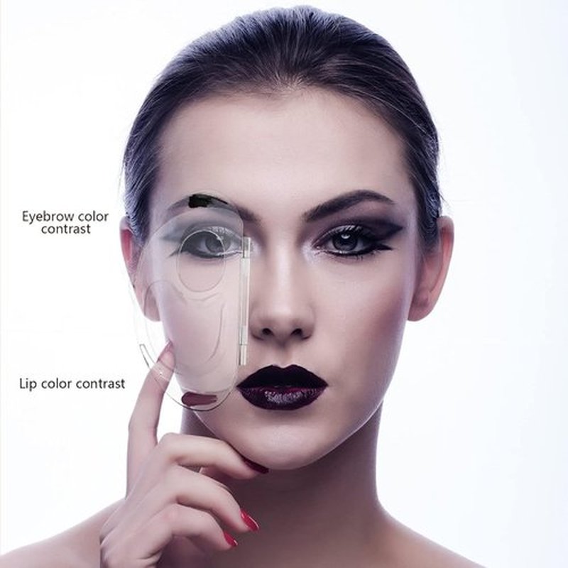 Skiennix Makeup Mixing Palette - Versatile Acrylic Design for Liquid Foundation & Pigments | Transparent