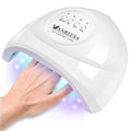 VANREESA U V Nail Lamp, 30 Beads LED U V Light for Gel Nails, U V Lamp for Gel Nail Polish with 3 Timers & Automatic Sensor, White Nail Dryer, Gifts for Women Girls