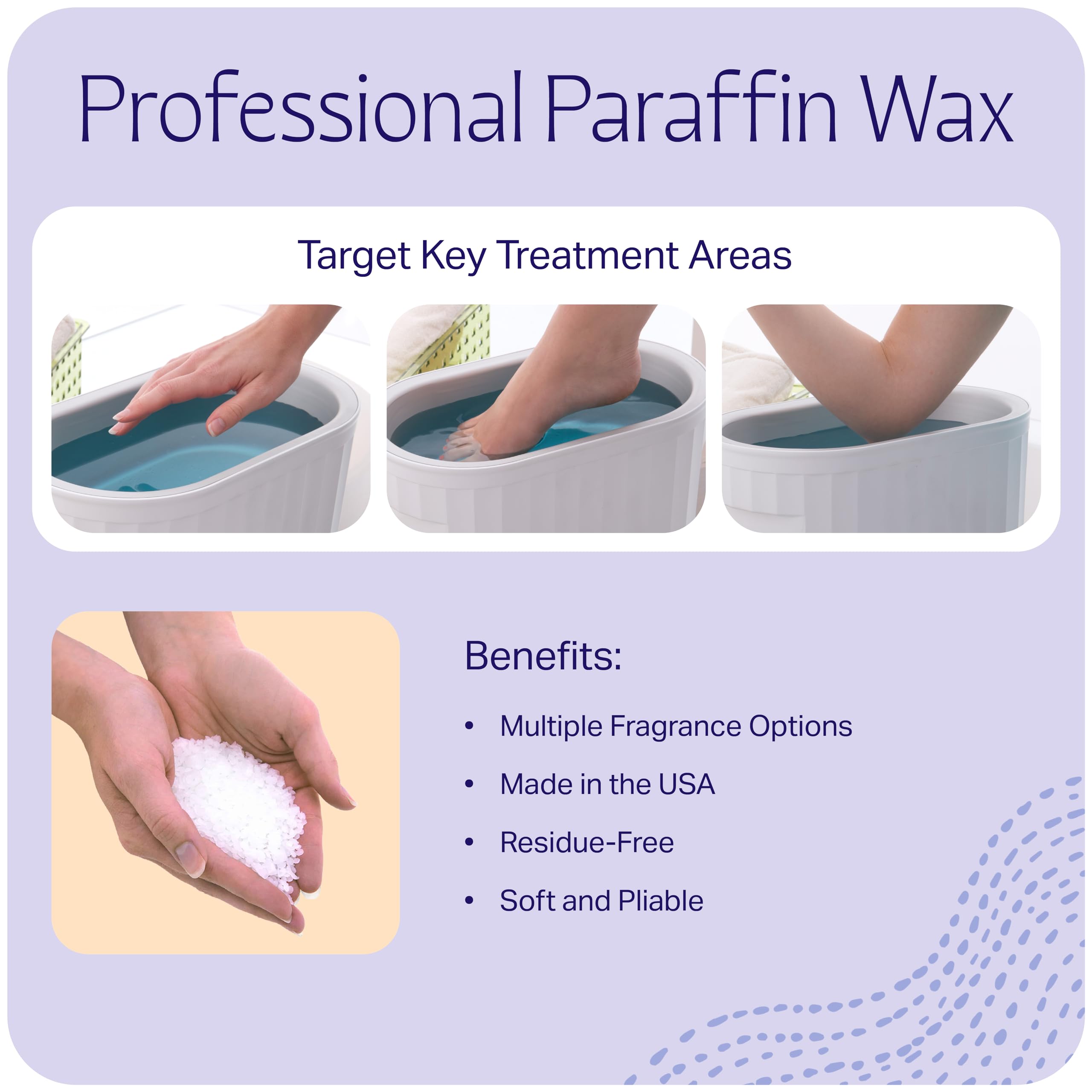 Therabath Paraffin Wax Refill - Thermotherapy - Use to Relieve Arthritis Discomfort, Stiff Muscles, & Dry Skin - for Hands, Feet, Body - Deeply Hydrates - Made in USA, 4 lb. Eucalyptus Rosemary Mint