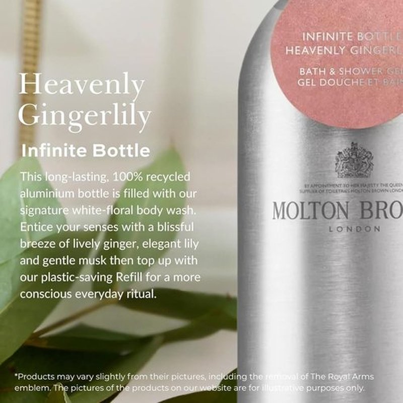 Molton Brown Heavenly Gingerlily | Luxurious Infinite Bottle for Long-Lasting Fragrance