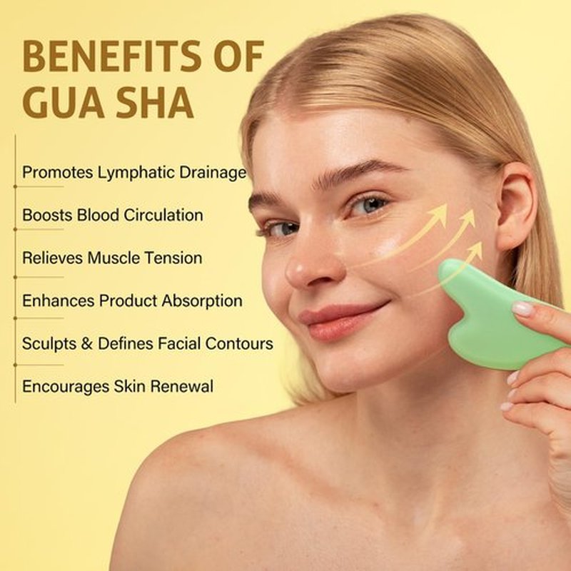 RIHAKO Easter Gifts for Women Turmeric Rosehip Face Oil for Gua Sha – Facial Lymphatic Drainage Oil for Gua Sha Tools, Hydrating Anti-Aging Oil Reduces Fine Lines & Wrinkles, Boosts Radiance